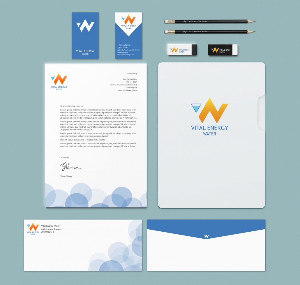 Corporate Identity - mockup Stationery