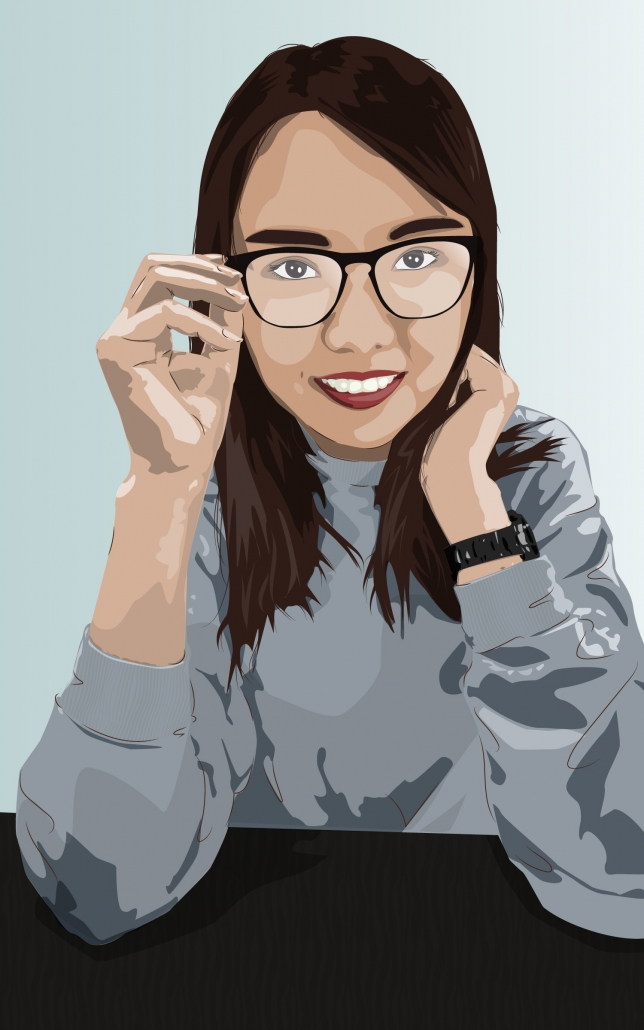 Vector Portrait - original color