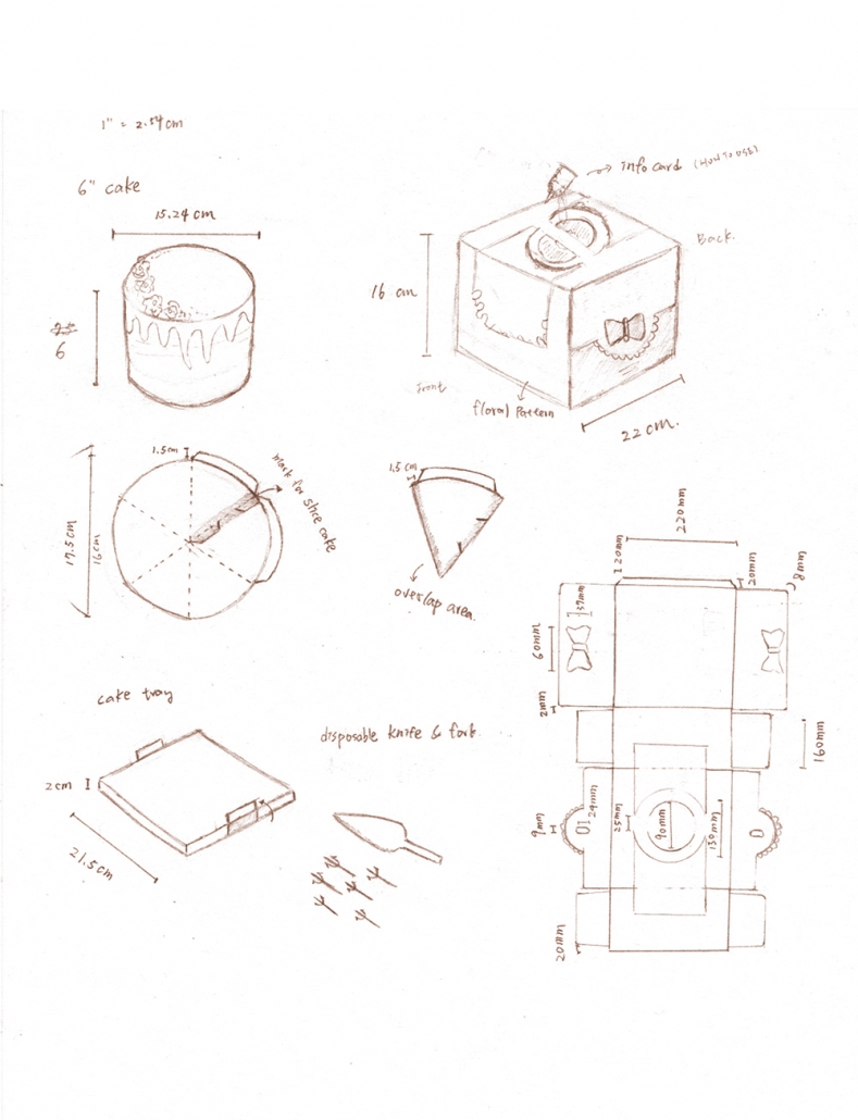 Package Design sketch